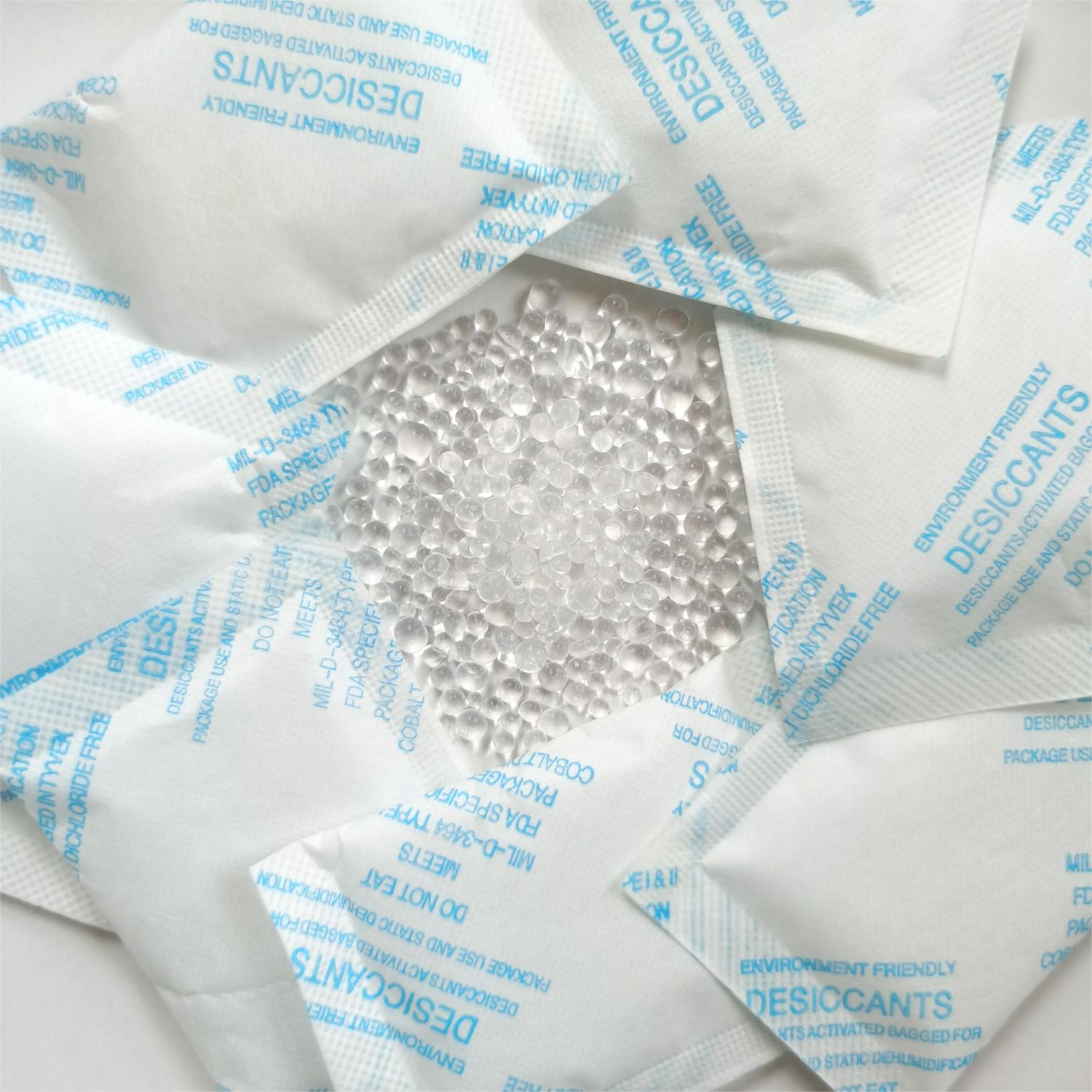 ESD Antistatic Non Woven Film Silica Gel Desiccant For Sensitive