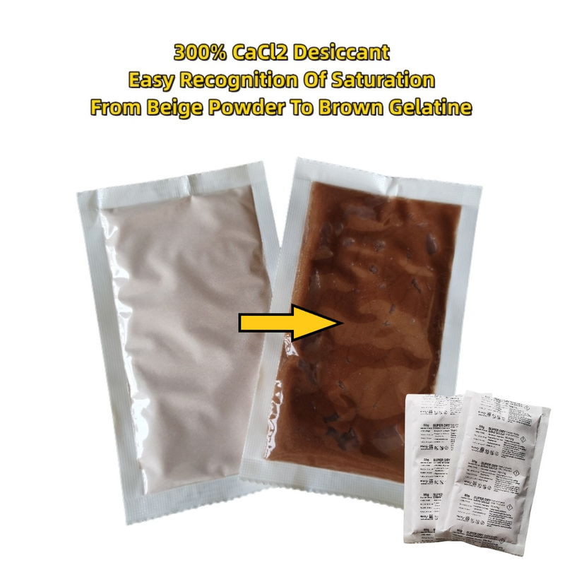 50g Indicative 300 Calcium Chloride Desiccants for Automobile Parts